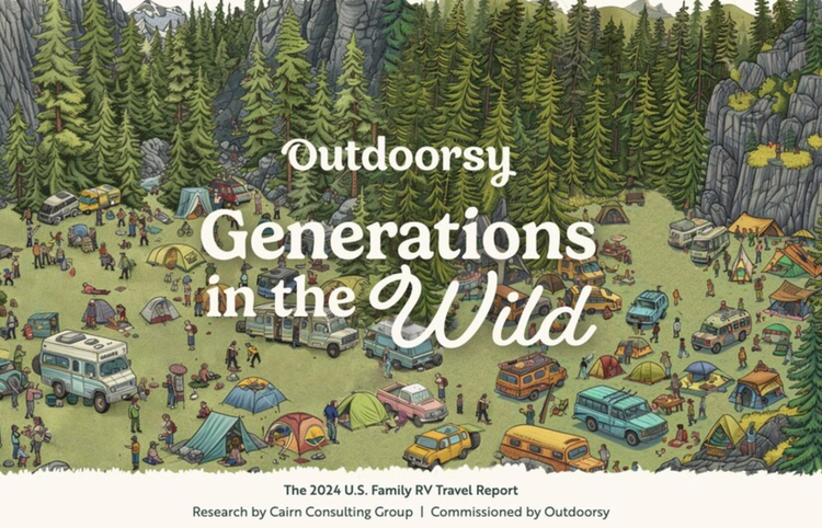 Outdoorsy Generations in the Wild Report 2024 cover image