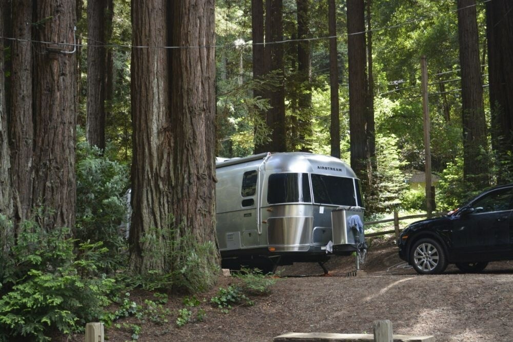 Santa Cruz Redwoods RV Resort in Felton, California. 