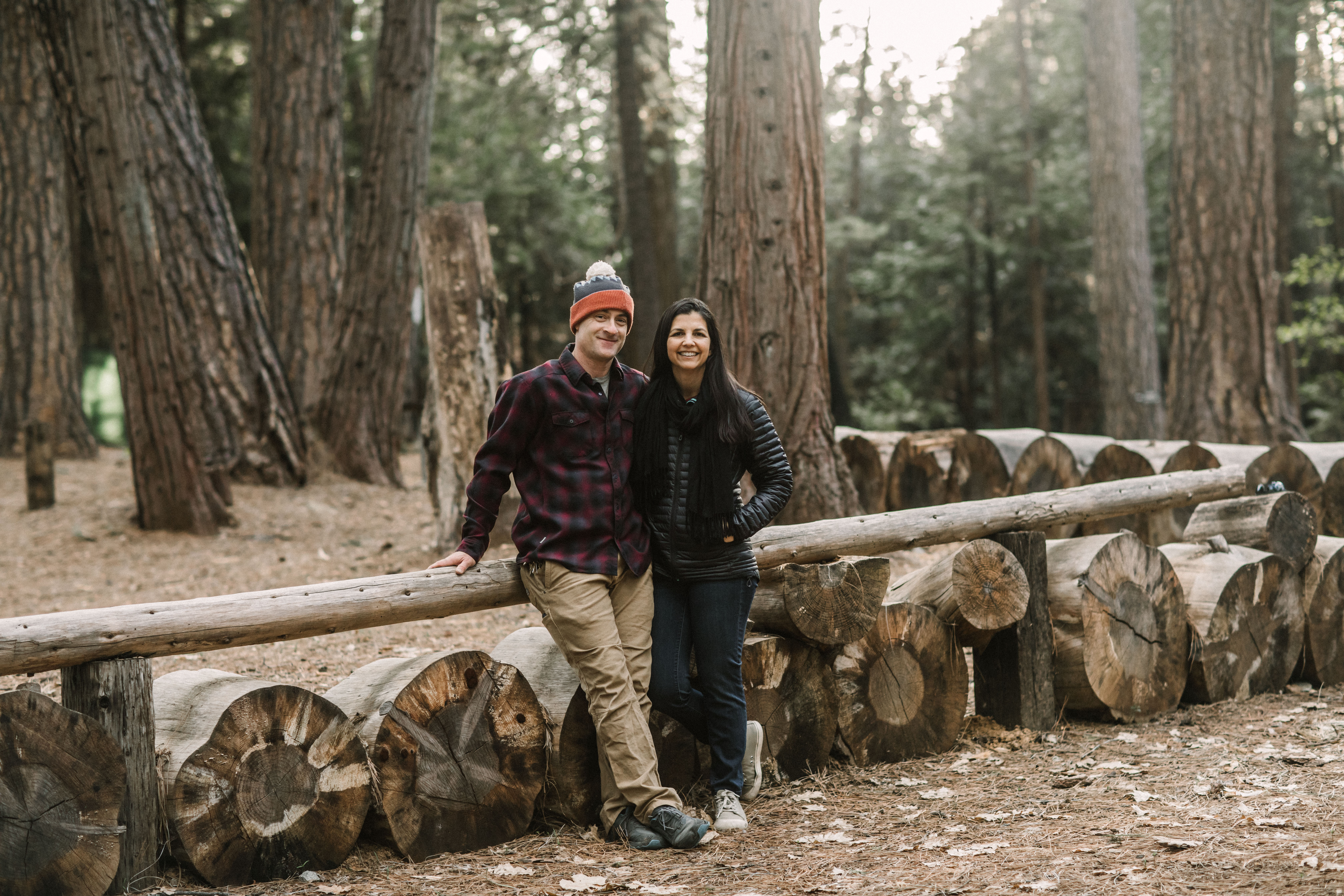 Erin and Dan Thiem, owners of the Inn Town Campground in Nevada City, California.